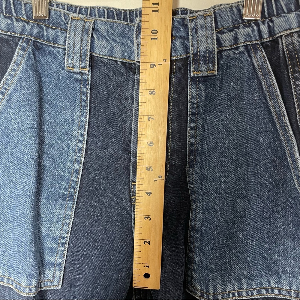 Urban Outfitters BDG High Waist Skate Jean 25W x 32L Cargo Wide Leg Baggy Denim - Picture 11 of 15